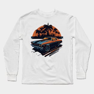 Vintage Retro Aesthetic Long Sleeve T-Shirt